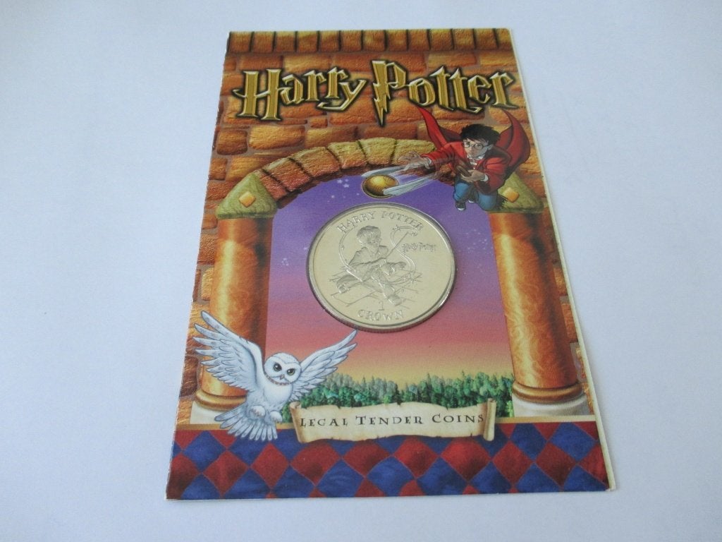 Harry Potter munt - Isle of Man 2001 - Cupro Nikkel, Ophalen of Verzenden, Overige landen, Losse munt