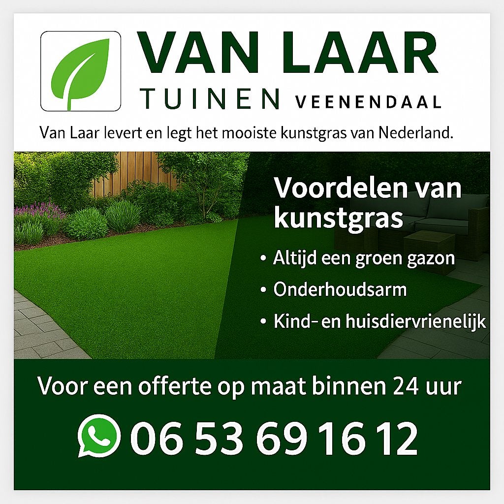 Kunstgras, Tuin en Terras, Ophalen, Zo goed als nieuw