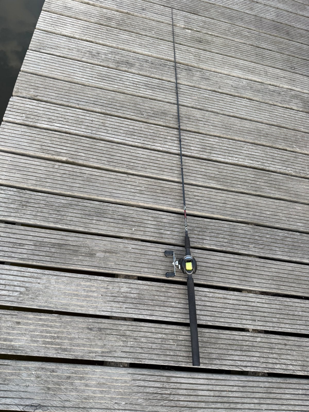 Reel hengel, Watersport en Boten, Hengelsport | Witvissen, Ophalen, Zo goed als nieuw, Werphengel