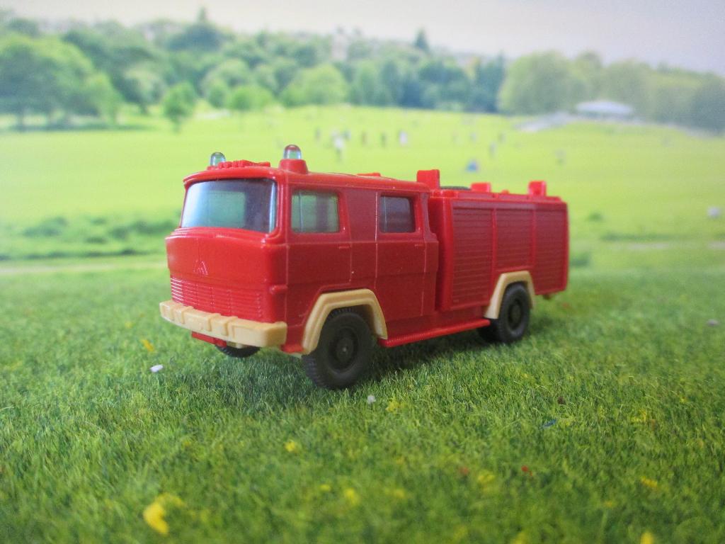 Magirus LF 16 Spuitwagen Wiking Brandweer ( zonder ladders ), Ophalen of Verzenden, Gebruikt, Bus of Vrachtwagen, Wiking