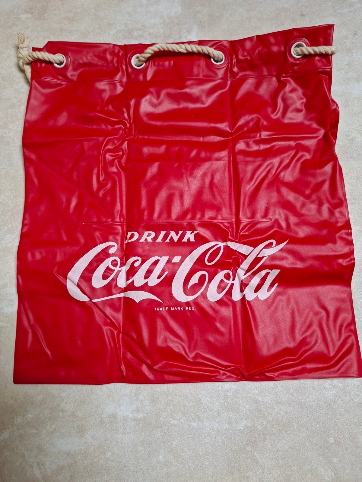 Coca-Cola Opblaasbare Koeltas - Vintage Design, Ophalen of Verzenden, Gebruikt, Gebruiksvoorwerp