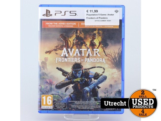 Playstation 5 Game: Avatar Frontiers of Pandora, Playstation, Gebruikt, Support@playstation.com, 2207 Bridgepointe Parkway
San Mateo, CA 94404
United States
