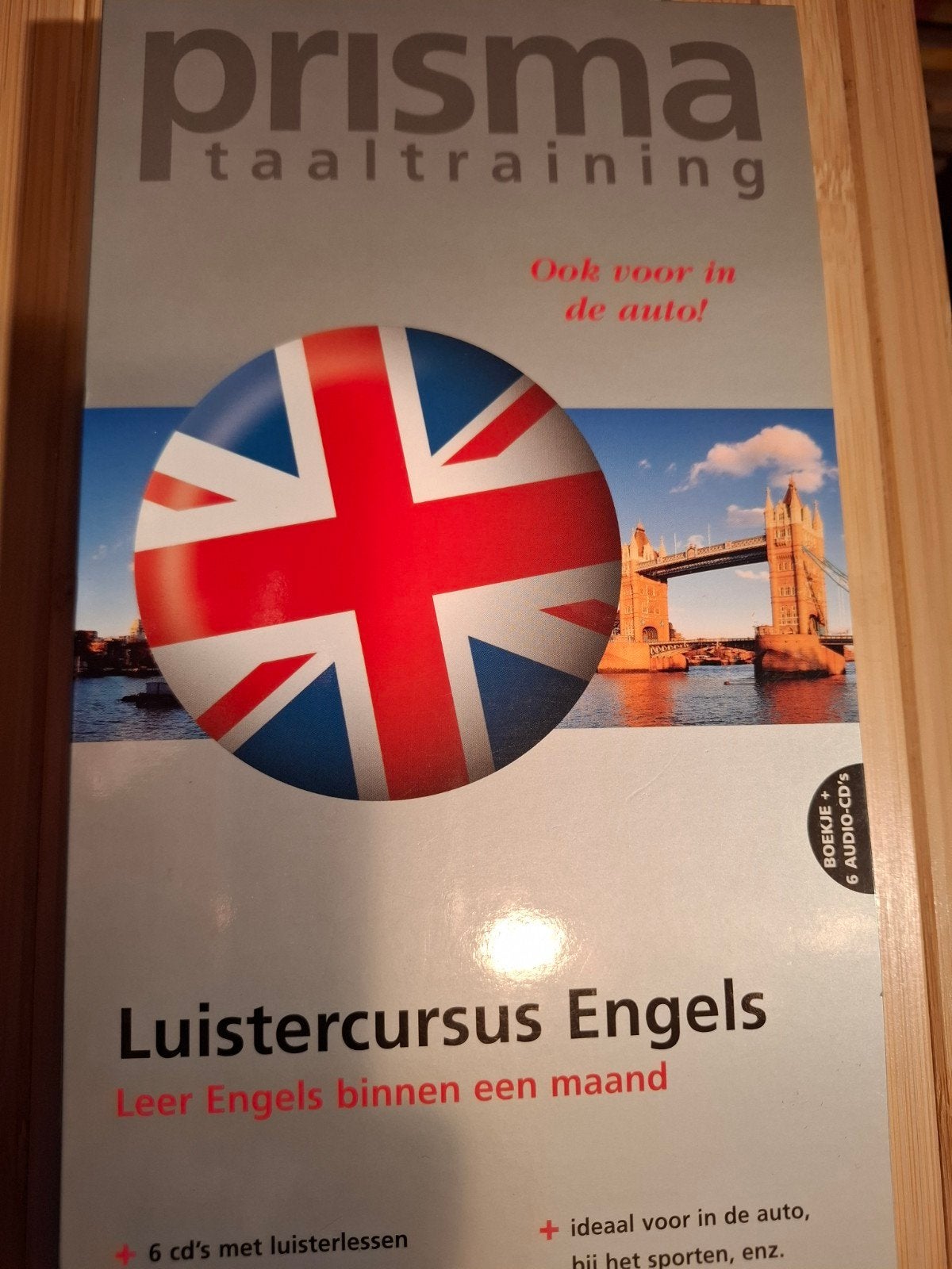 Prisma Taaltraining: Luistercursus Engels (Boekje + 6 CD's), Verzenden, Zo goed als nieuw, Onbekend, Non-fictie