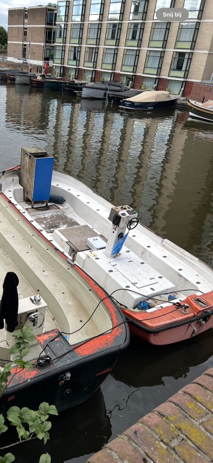 Norsafe reddingssloep 7.5M | Vignet Amsterdam | Koningsdag, Gebruikt, Binnenboordmotor, 1 cm, Diesel
