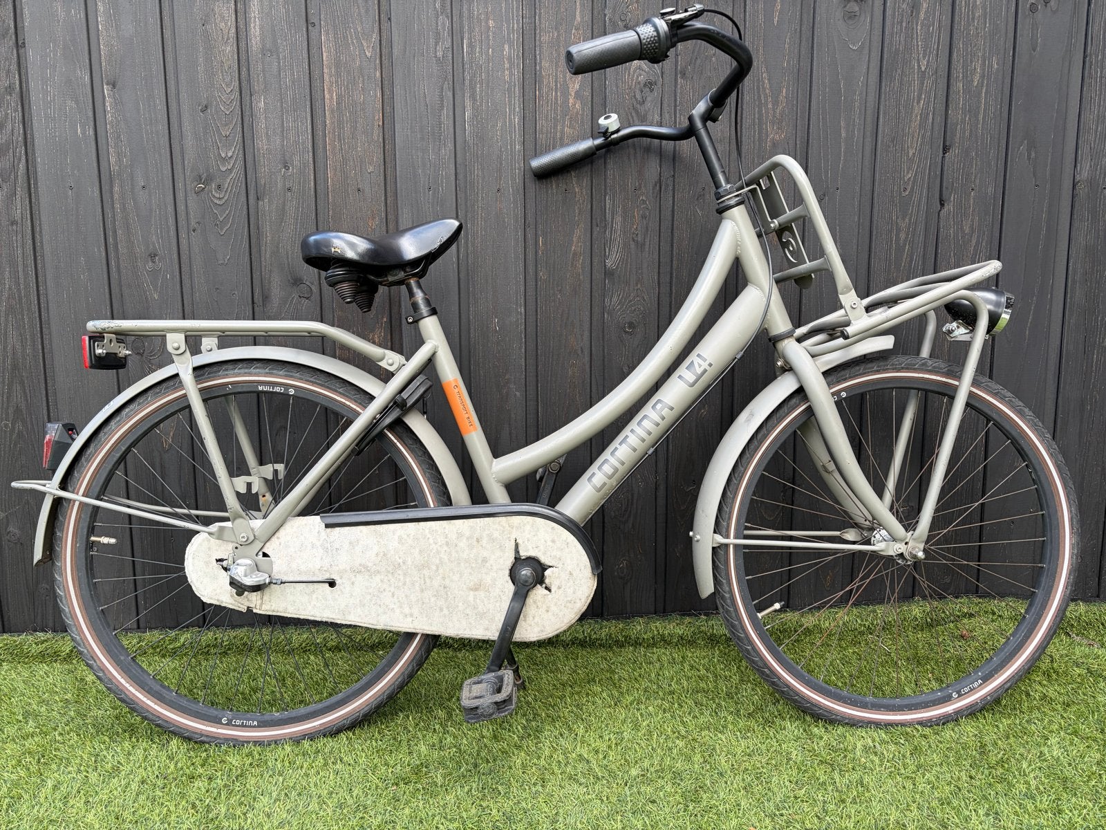 Cortina U4 Transportfiets - 24 inch kinderfiets- grijs, Ophalen, Gebruikt, 20 inch of meer