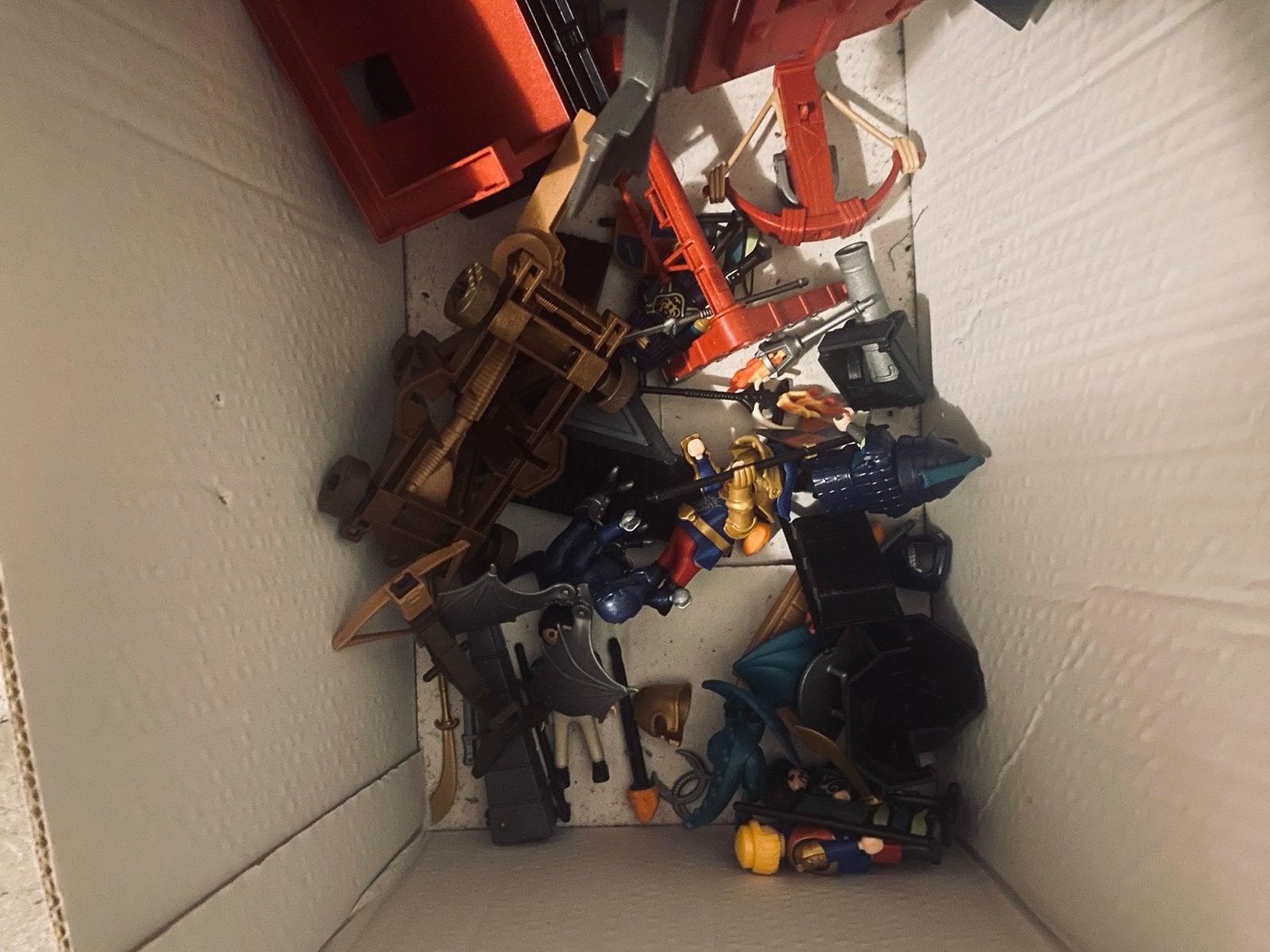 Lego Kasteel - Diverse onderdelen en figuren, Inclusief minifiguren, Gebruikt, Lego, Ophalen of Verzenden
