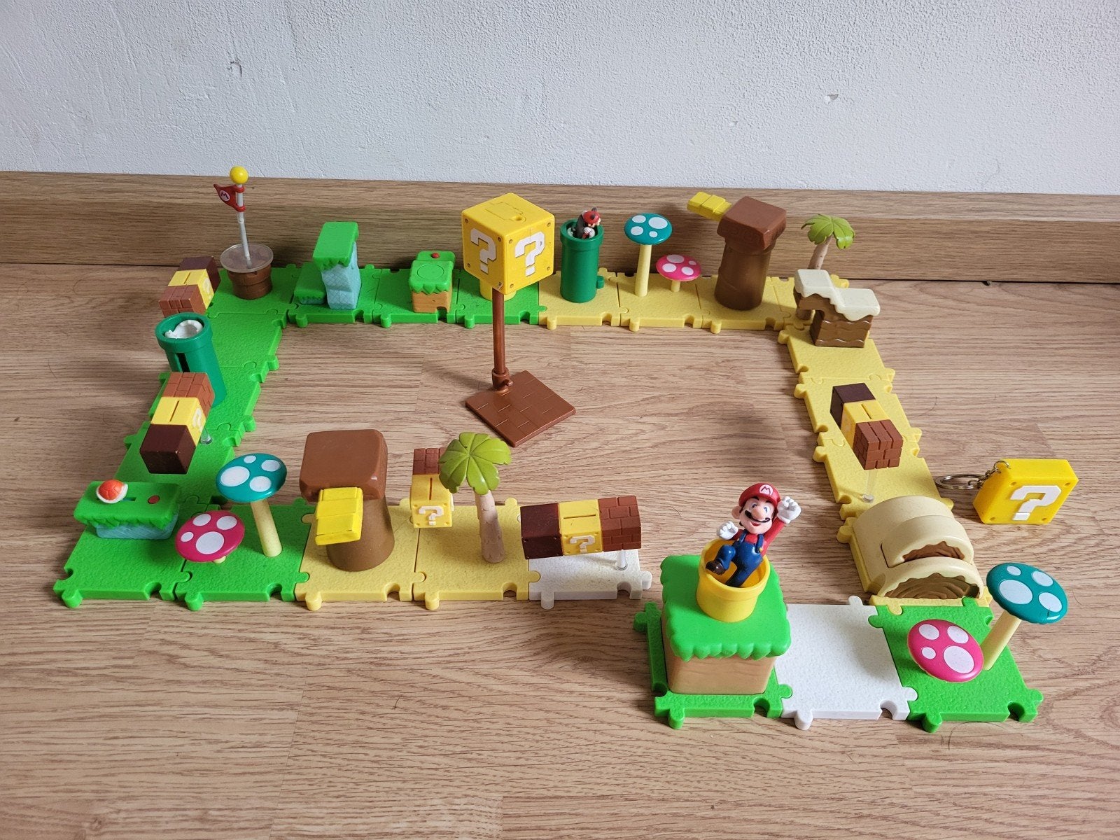 Super Mario Bros. speelset met figuur, Ophalen of Verzenden, Gebruikt
