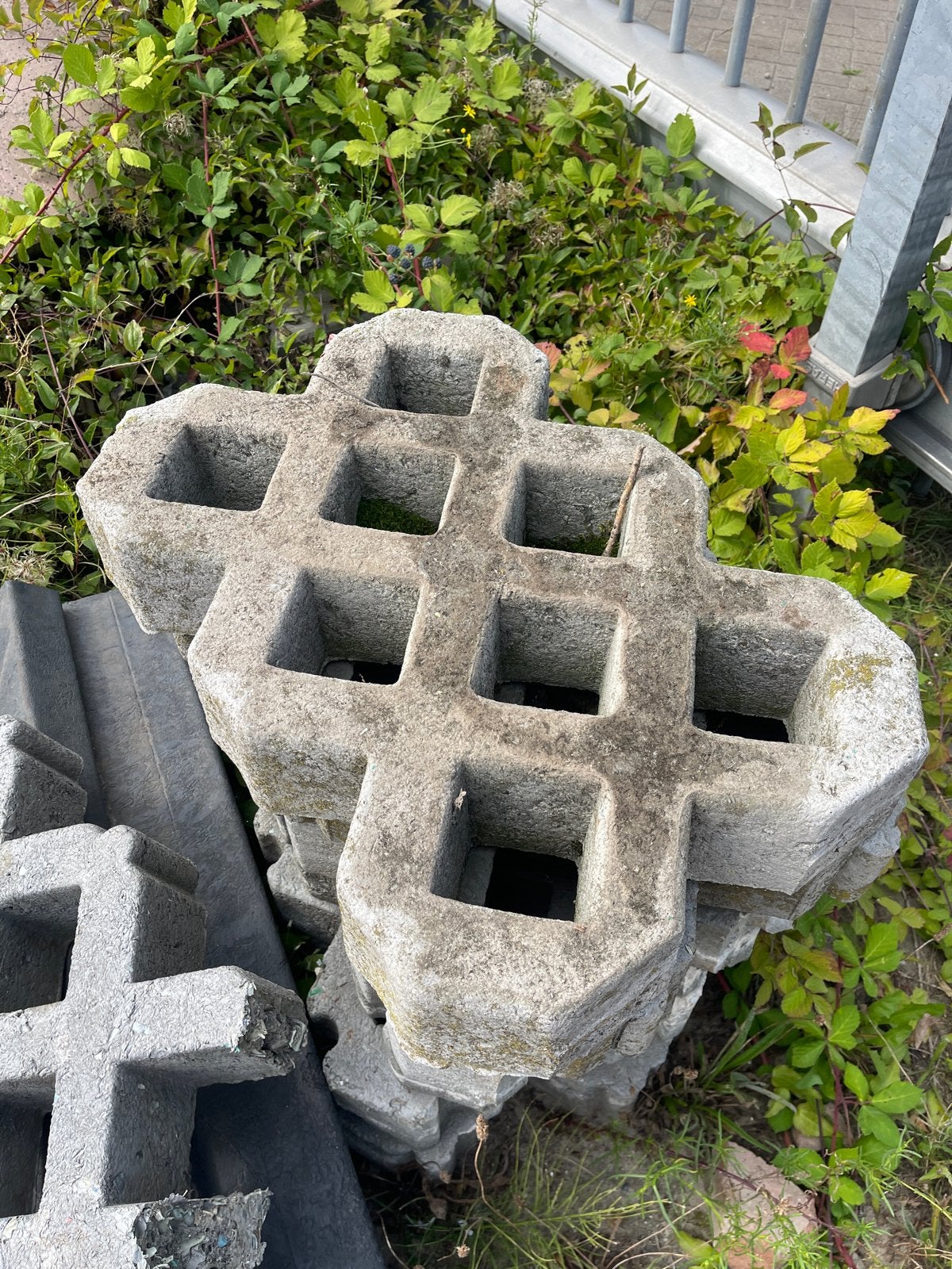 Kunststof graskeien voor een groenere oprit of pad, Tuin en Terras, Overige materialen, Gebruikt, Ophalen of Verzenden, Kei