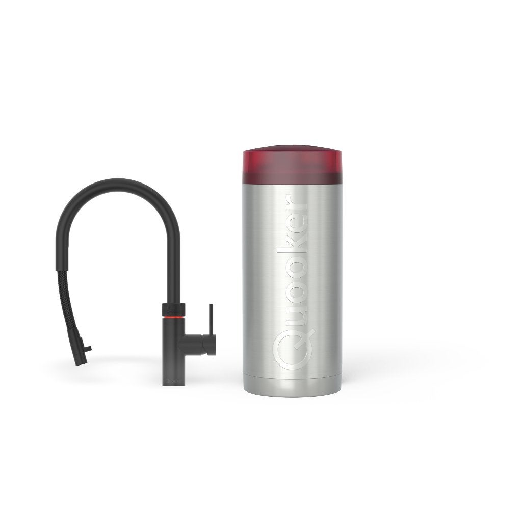 Quooker Flex Round Zwart Combi, Schoolstraat 8, Minder dan 50 cm, Expert-meijer@expertburgum.nl, Zwart
