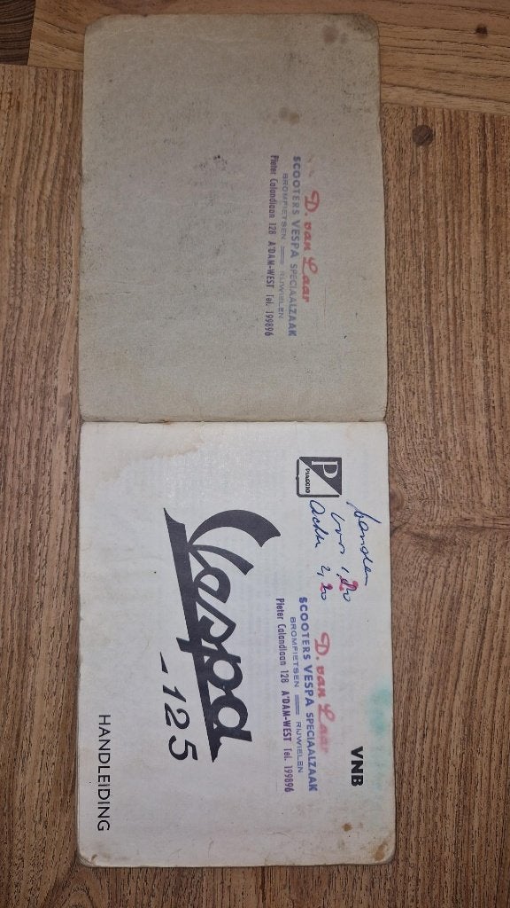 Foto 5 van Vespa VNB 125 1964
