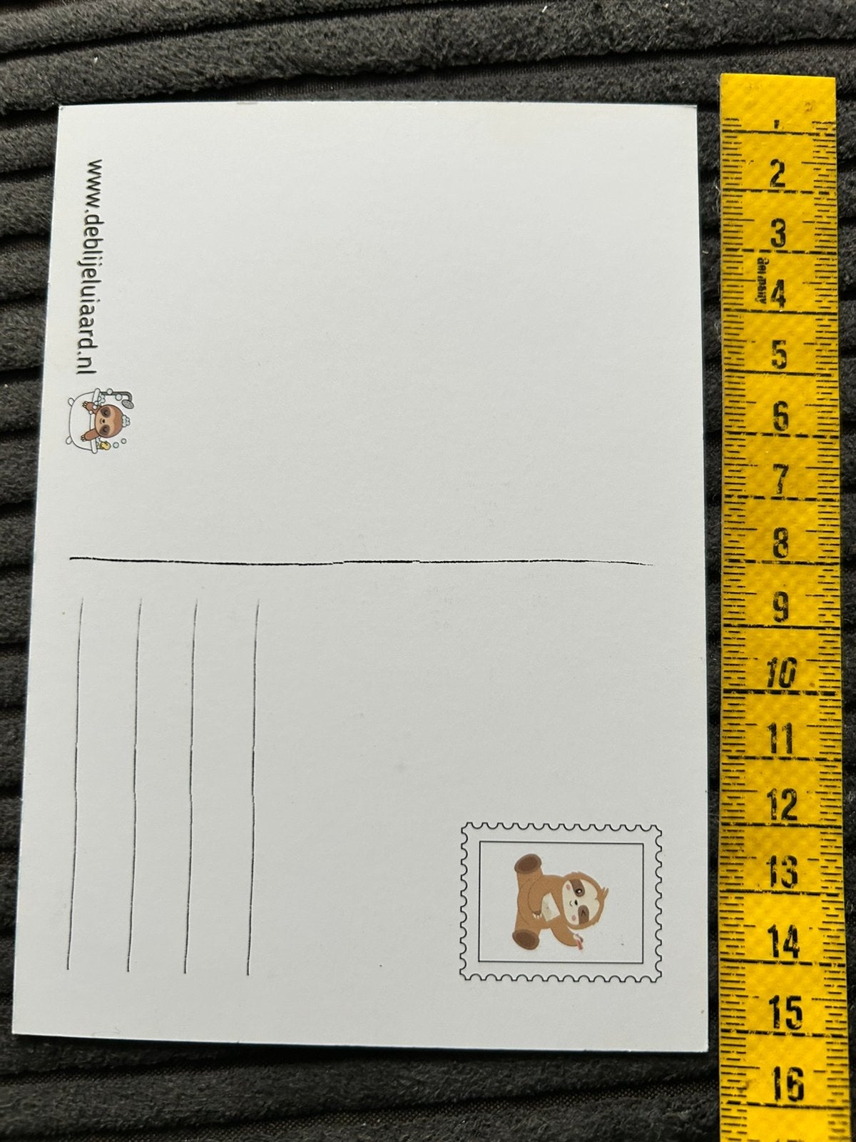 Foto 2 van 50. Kaart illustr Bad met diertje erin