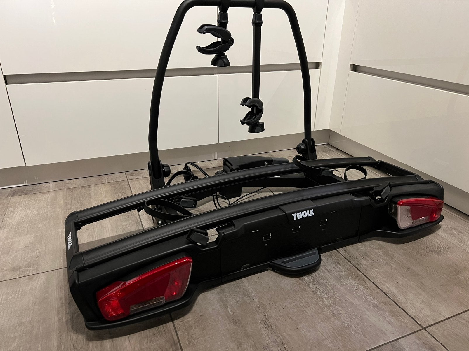 Thule VeloSpace XT 2 Black (als nieuw, 2x gebruikt), Ophalen, Elektrische fiets, Nieuw, 2 fietsen