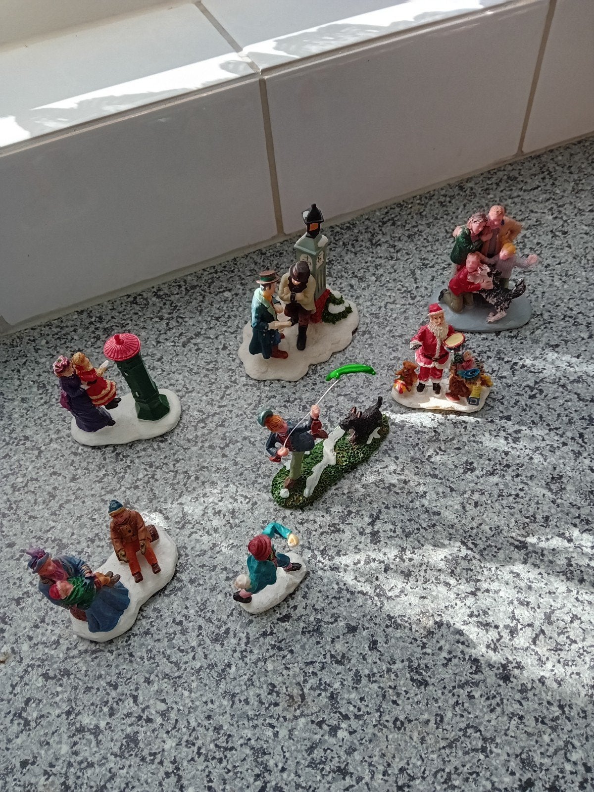 lemax kerst figuurtjes 15 stuks, Ophalen, Zo goed als nieuw