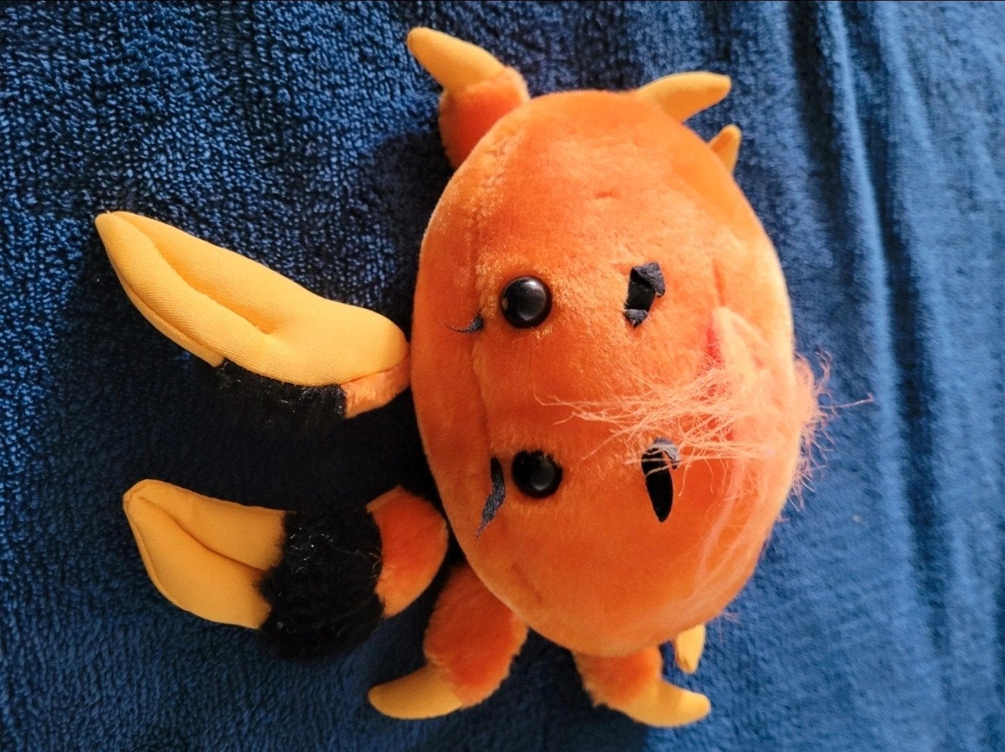 Leuke oranje handpop krab, Ophalen of Verzenden