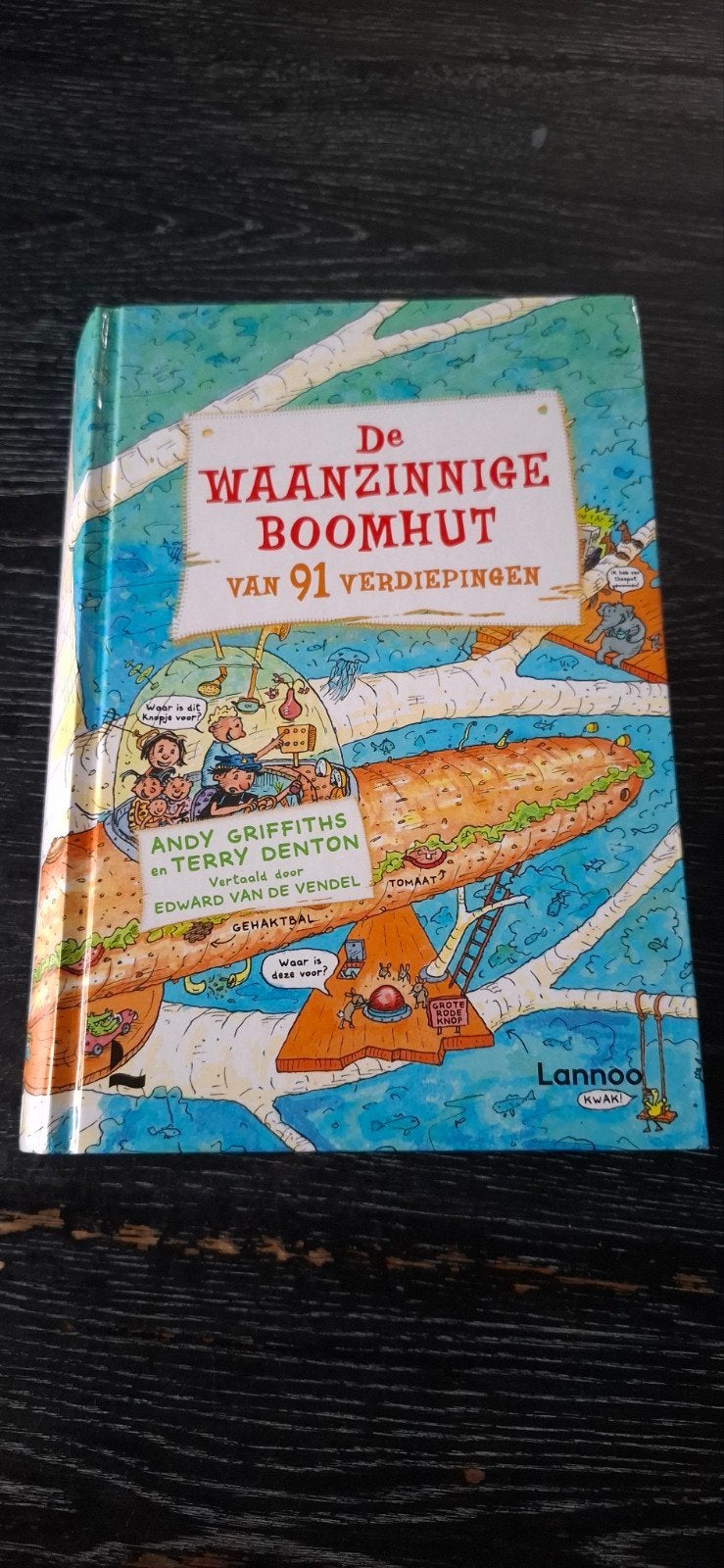 De waanzinnige boomhut van 91 verdiepingen, Terry Denton; Andy Griffiths, Fictie algemeen, Ophalen of Verzenden, Zo goed als nieuw