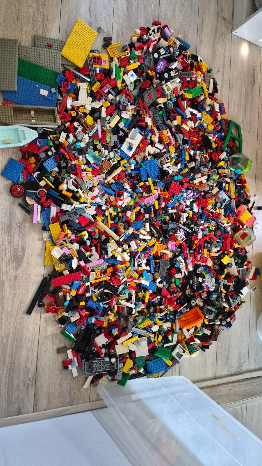 Grote partij LEGO - 11,5 kg diverse stenen en onderdelen, Ophalen, Gebruikt, Lego