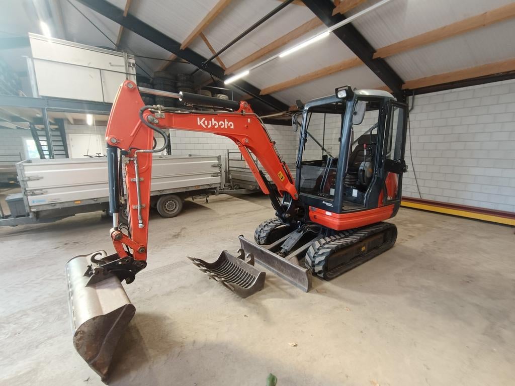 Kubota kx61-3 bj 2016, Zakelijke goederen, Machines en Bouw | Kranen en Graafmachines, Ophalen of Verzenden