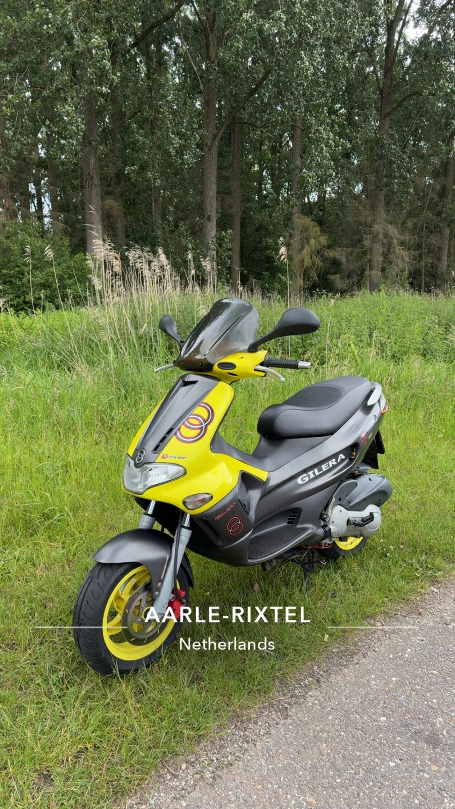 Gilera runner sp pro dd dg, Ophalen