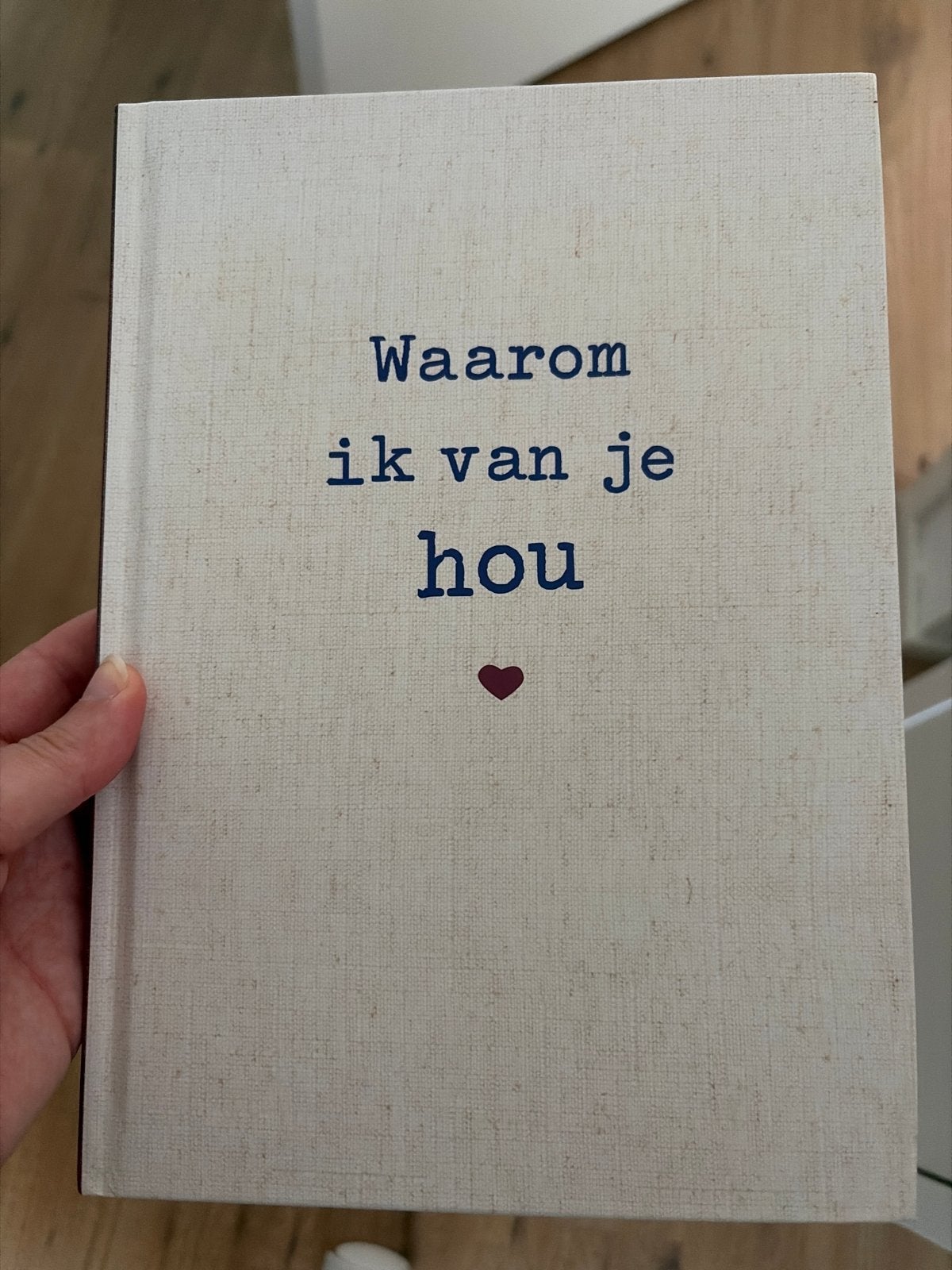 Waarom ik van je hou - invulboek, Boeken, Romans, Zo goed als nieuw, Nederland, Ophalen of Verzenden