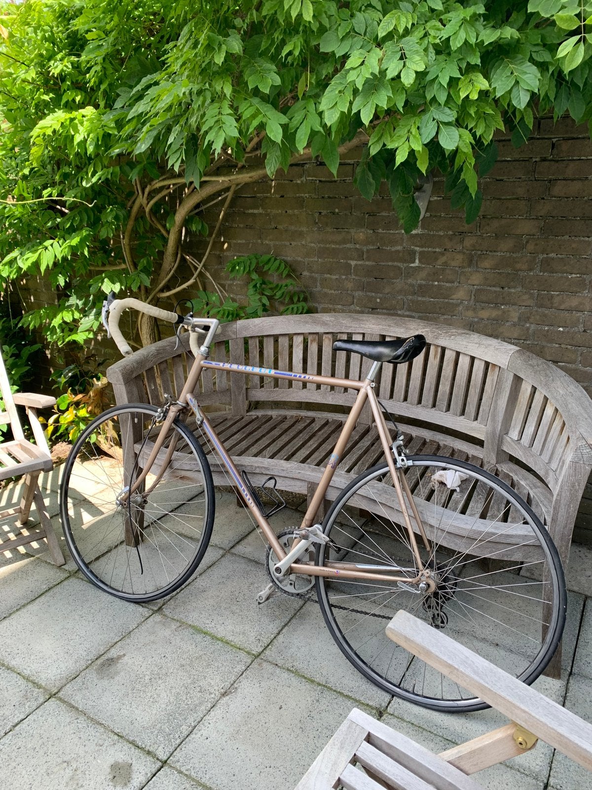 Vintage racefiets - Peugeot Carbolite 103, Fietsen en Brommers, Ophalen, Gebruikt, 10 tot 15 versnellingen, Overige merken