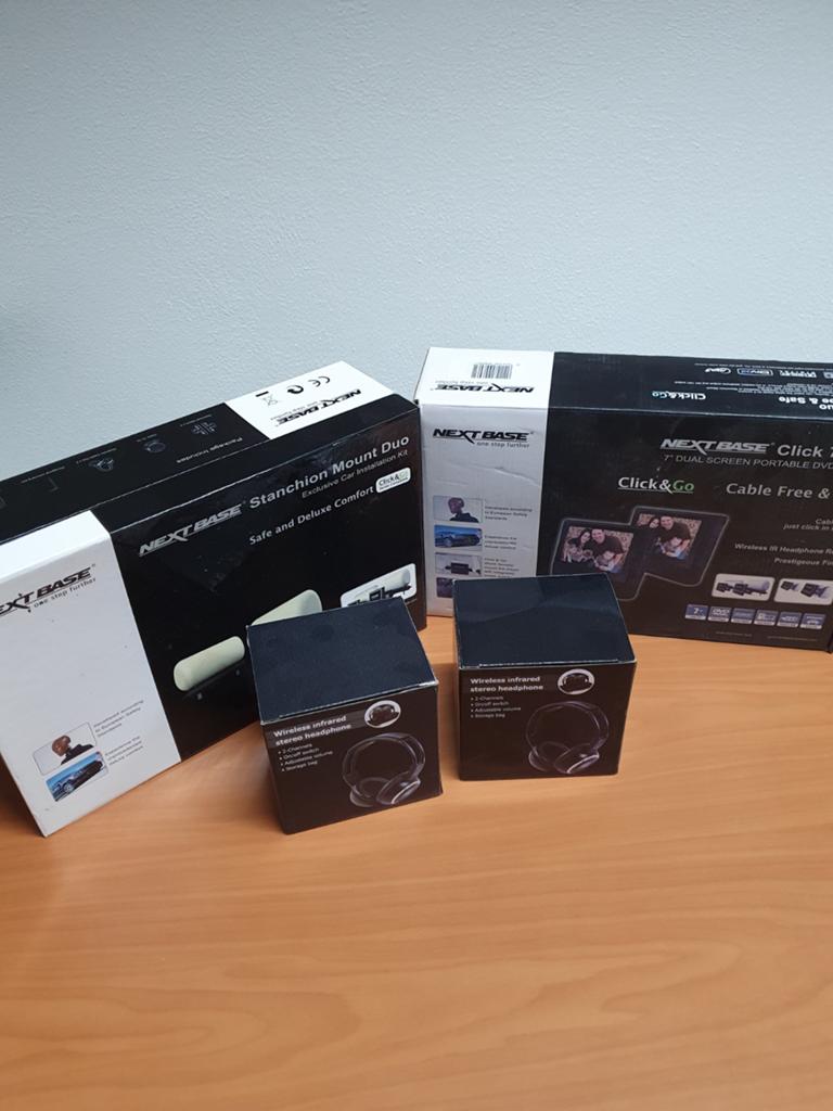 Next Base Click 7 Duo TV schermen., Auto diversen, Ophalen