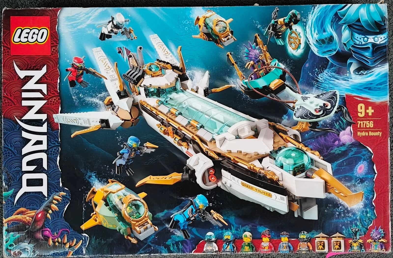 71756 - LEGO Ninjago Hydro Bounty, Lego, Ophalen of Verzenden, Zo goed als nieuw, Compleet