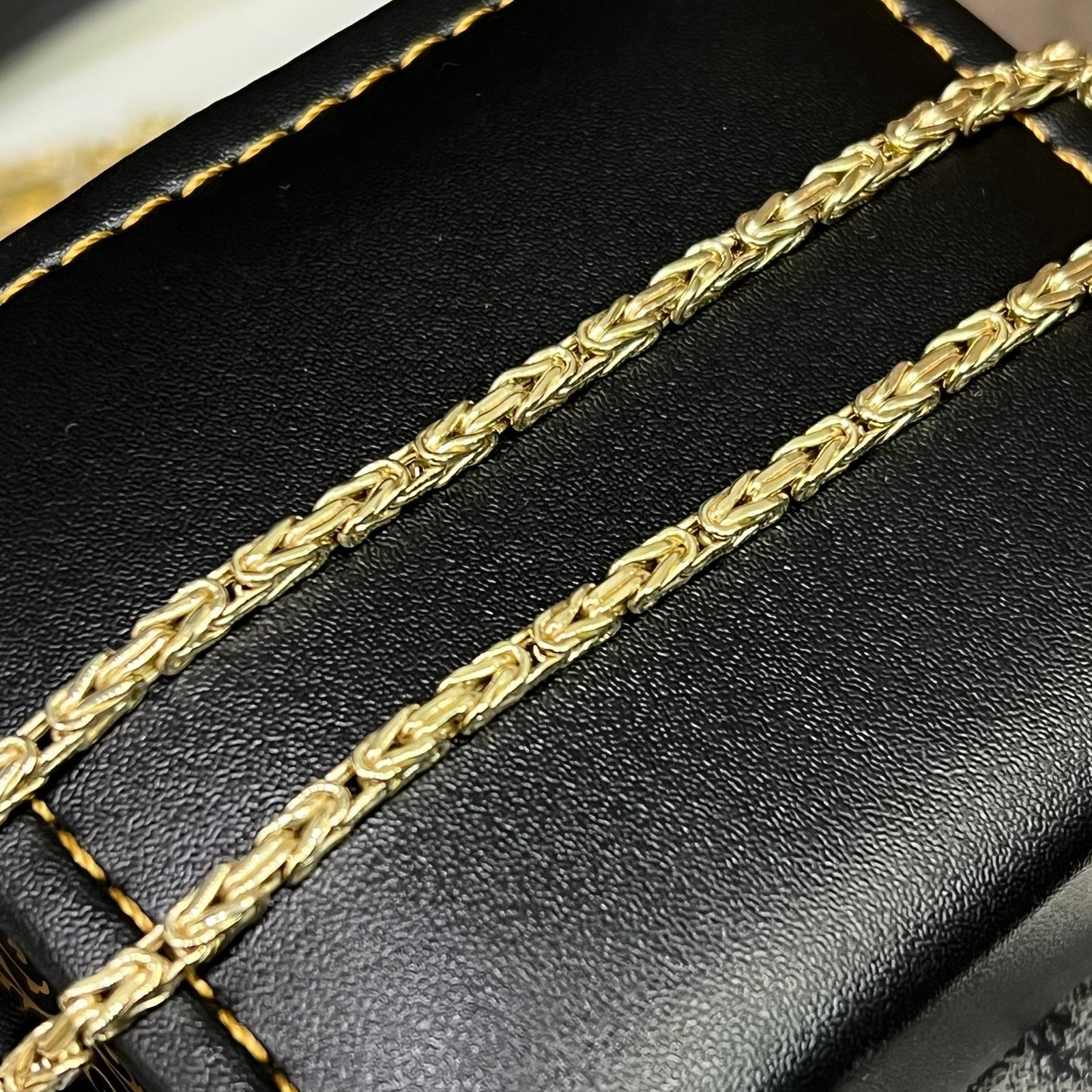 14k gouden koningsketting prachtig schakel 65 cm, Ophalen of Verzenden