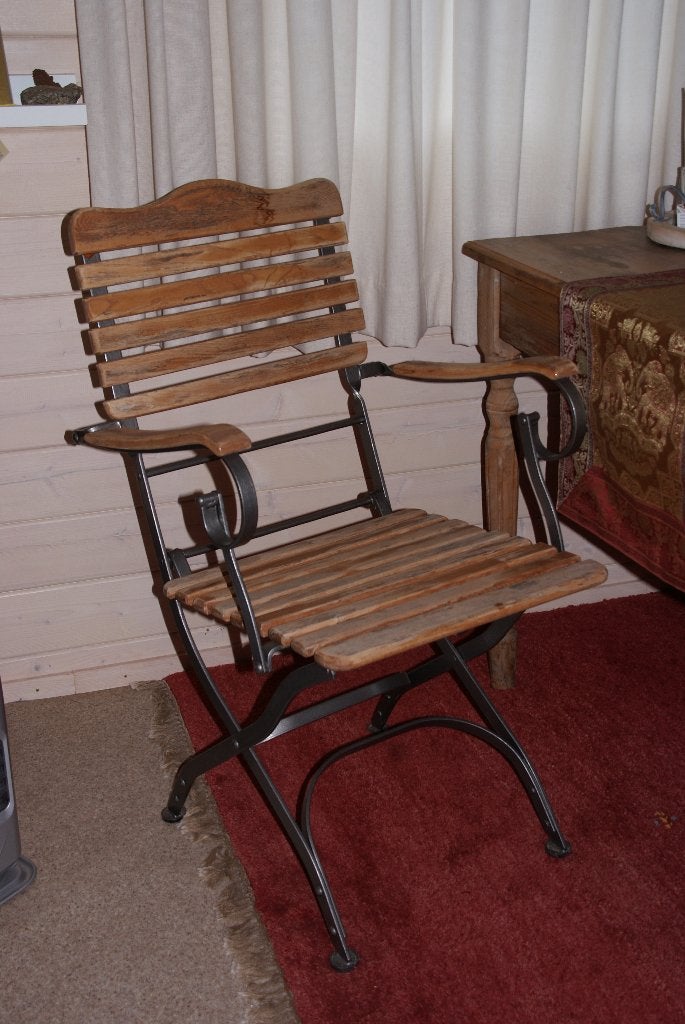 Tafel en stoelen, Ophalen, Zie foto, Gebruikt, 50 tot 100 cm