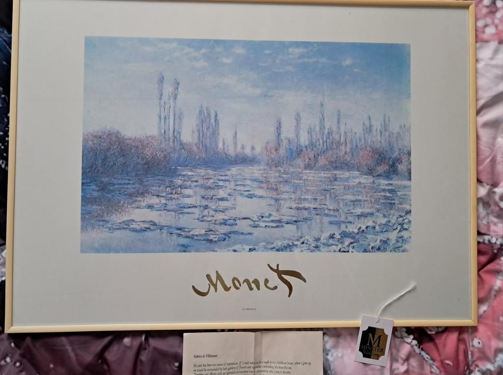 Monet 'IJs op de Seine ', Ophalen
