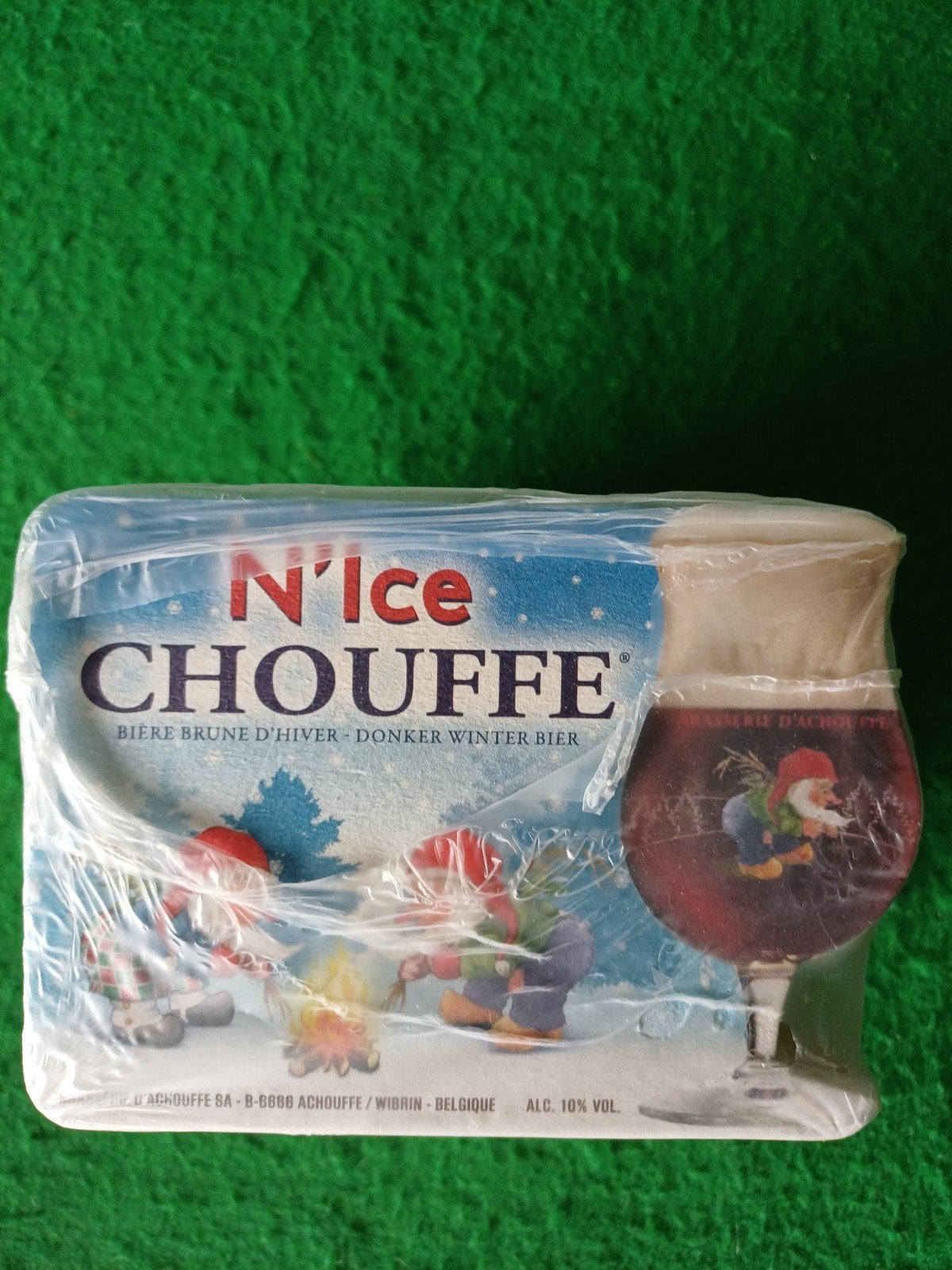 N'Ice Chouffe bier viltjes - Nieuw in verpakking, Ophalen of Verzenden, Nieuw, Viltje(s), Overige merken