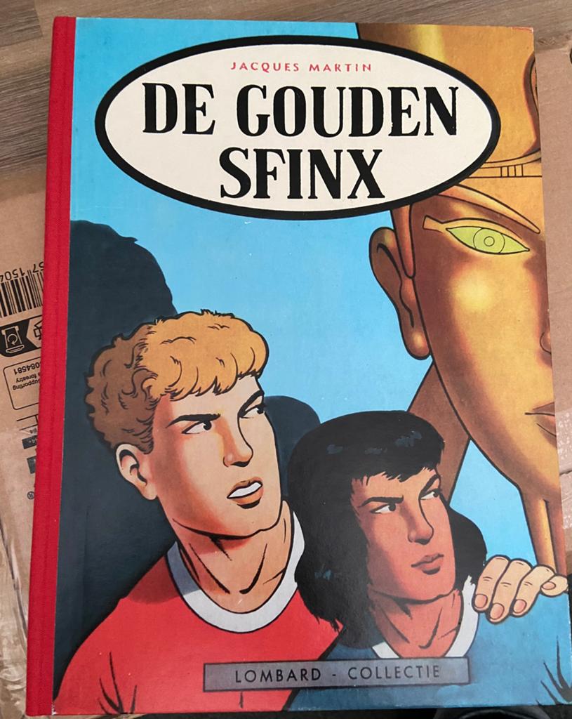 Alex - De Gouden Sfinx weekblad kuifje HC  editie, Eén stripboek, Ophalen of Verzenden