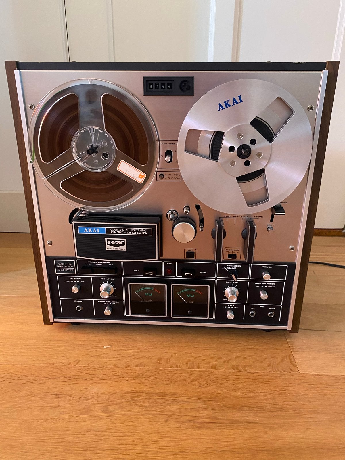 Akai GX-225D autoreverse tapedeck - Vintage Audio, Audio, Tv en Foto, Bandrecorders, Ophalen, Bandrecorder