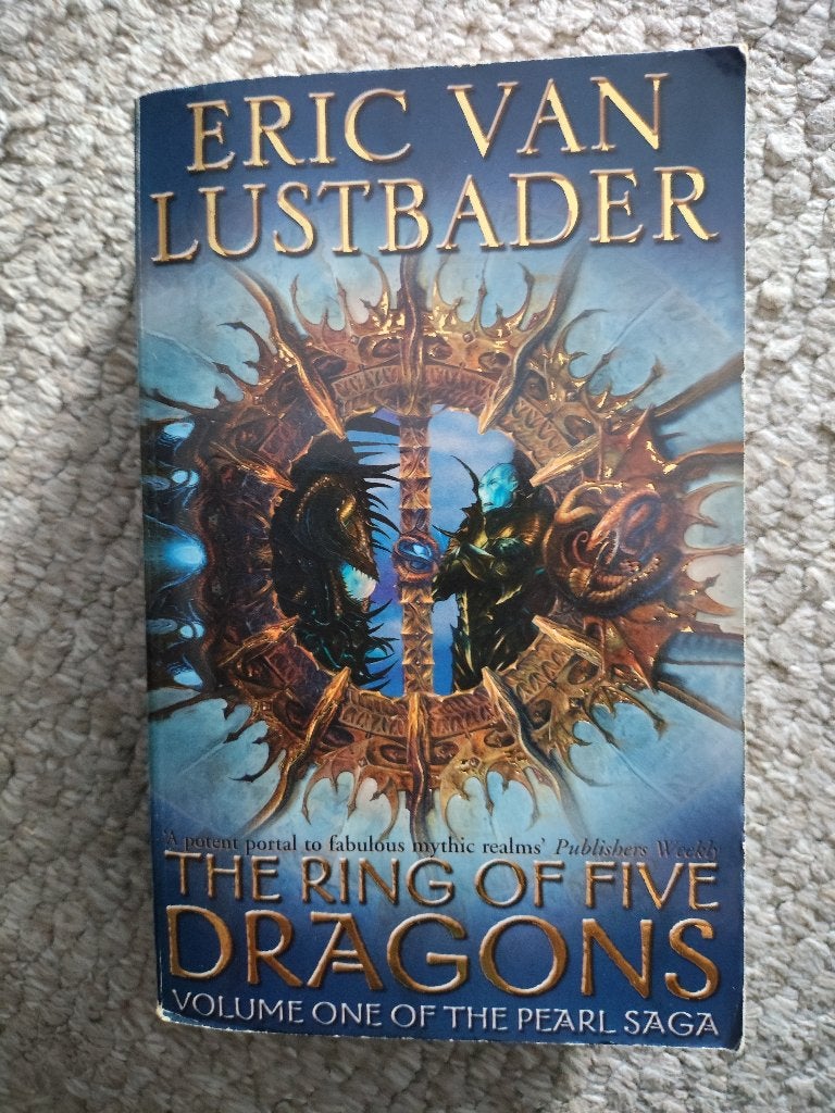 Eric van Lustbader The Ring of five Dragons in nette staat, Boeken, Ophalen of Verzenden, Zo goed als nieuw