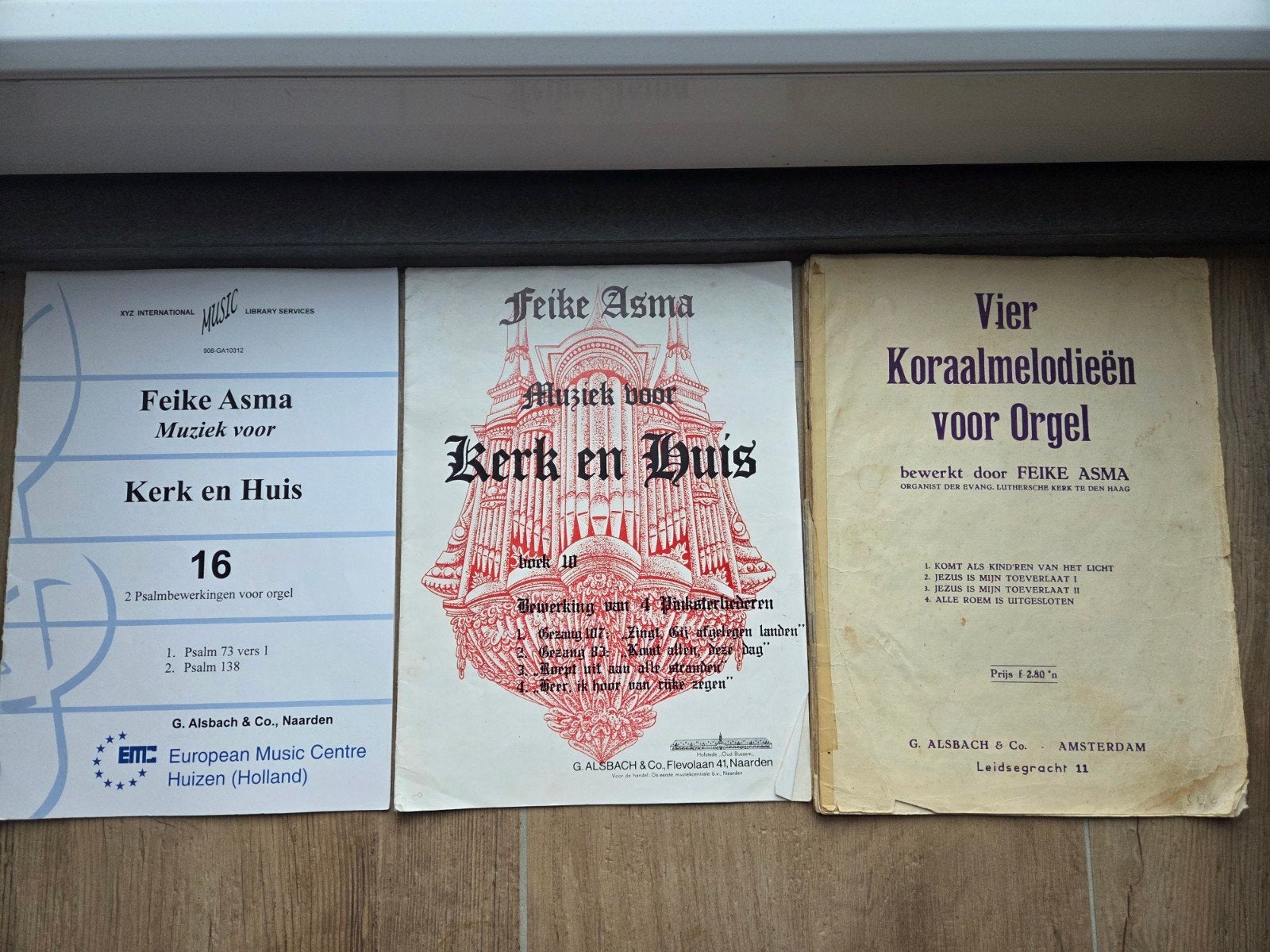 Orgelbladmuziek Feike Asma, Orgel, Gebruikt, Ophalen of Verzenden, Religie en Gospel