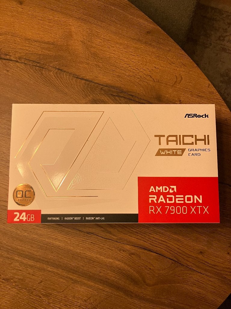 AMD Radeon RX 7900 XTX ASRock Taichi White 24GB videokaart, Computers en Software, AMD, GDDR6, PCI-Express 4, Ophalen of Verzenden