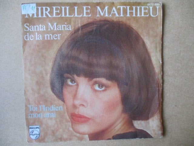 s3289 mireille mathieu - santa maria de la mer, Ophalen, Gebruikt, Overige genres