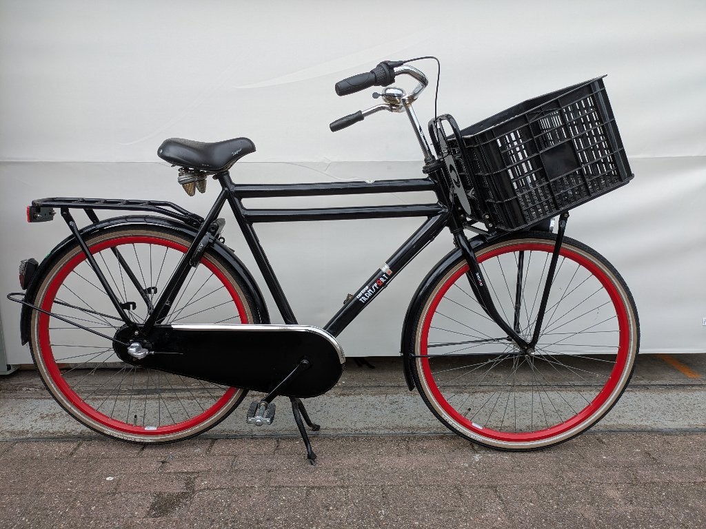 28 inch Cortina U4 Transport met 3 versnellingen., Terugtraprem, Gebruikt, Versnellingen, 61 tot 65 cm