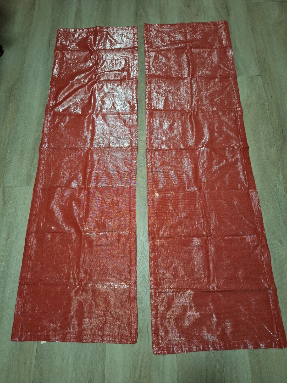 Rode Mood Collection tafelloper - 2 Stuks, Gebruikt, 42 cm, Ophalen of Verzenden, Katoen