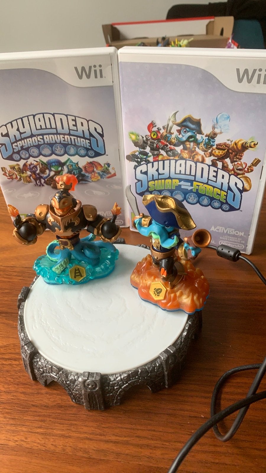 Skylanders Wii games met figuren en portal, Ophalen, Gebruikt, Avontuur en Actie, Eén computer
