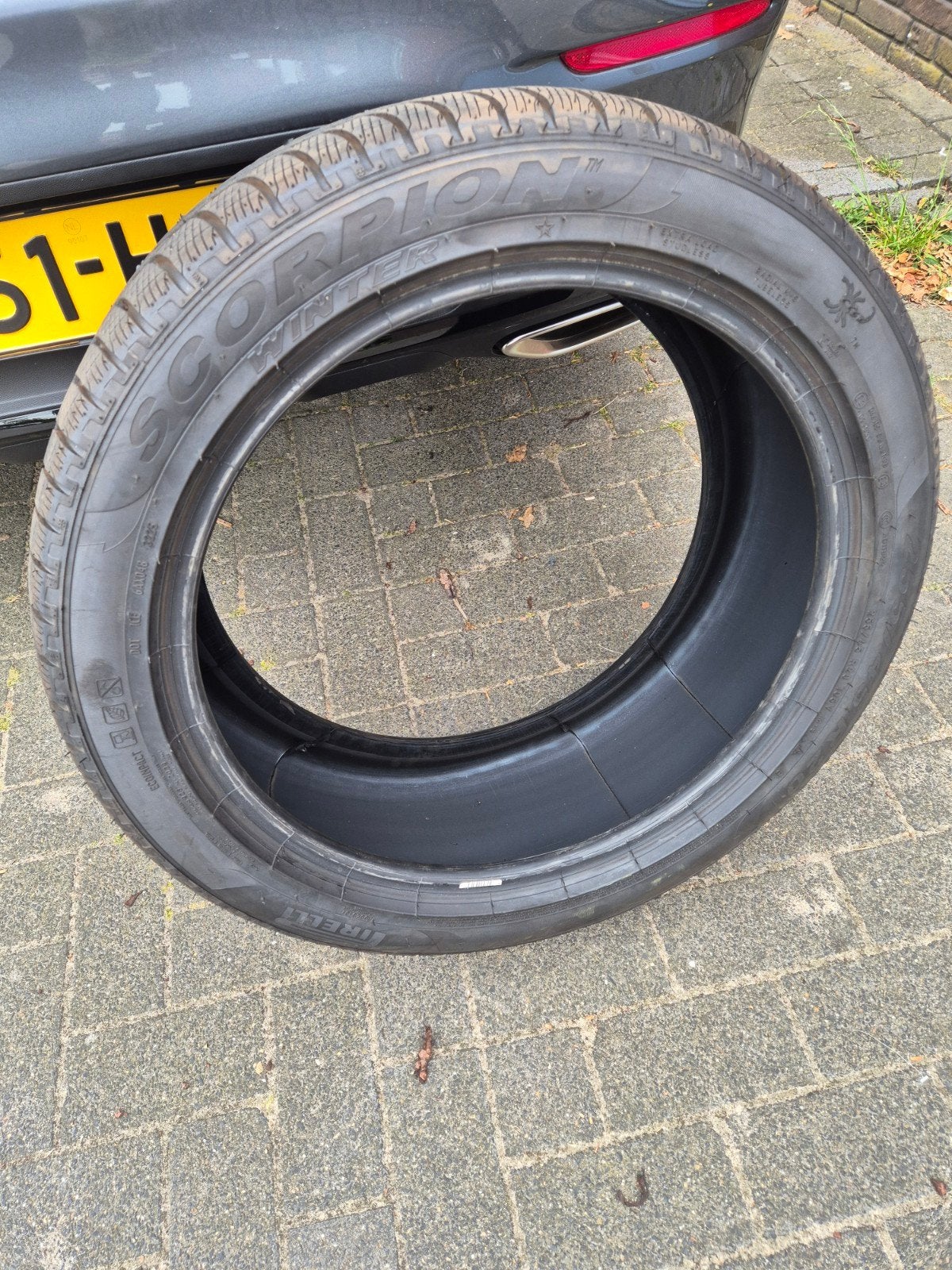 Zet pirelli winterbanden 255-45-20  285-40-20, Ophalen of Verzenden