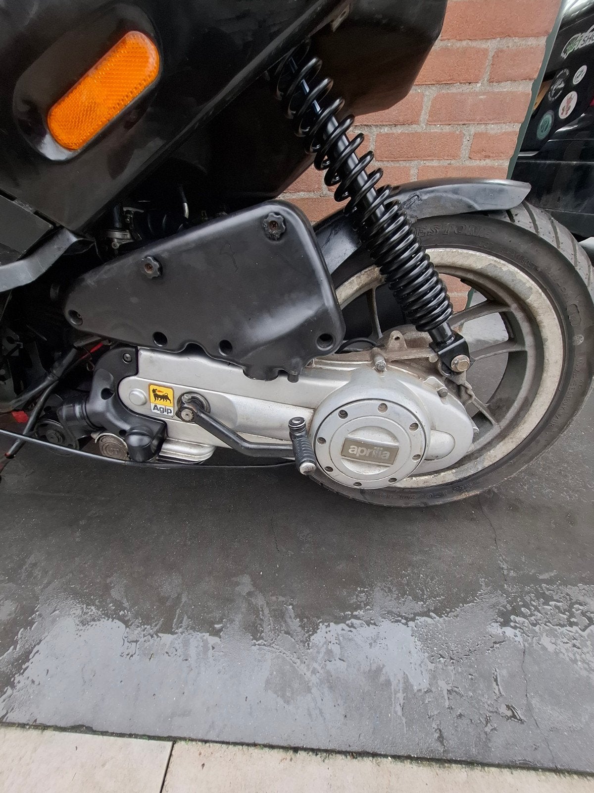 Aprilia Sportcity 4T 50cc motorblok met/zonder kabelboom, Ophalen, Gebruikt, Blok, Aprilia