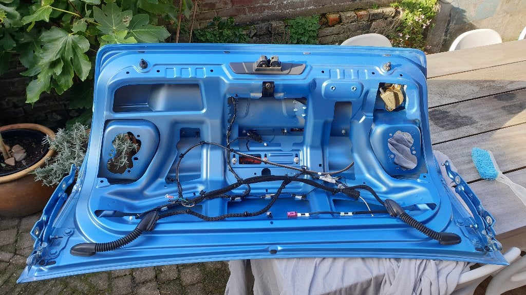 Achterklep Saab 9-3 Cabriolet 2003-2007, Ophalen, Gebruikt, Achterklep, Achter