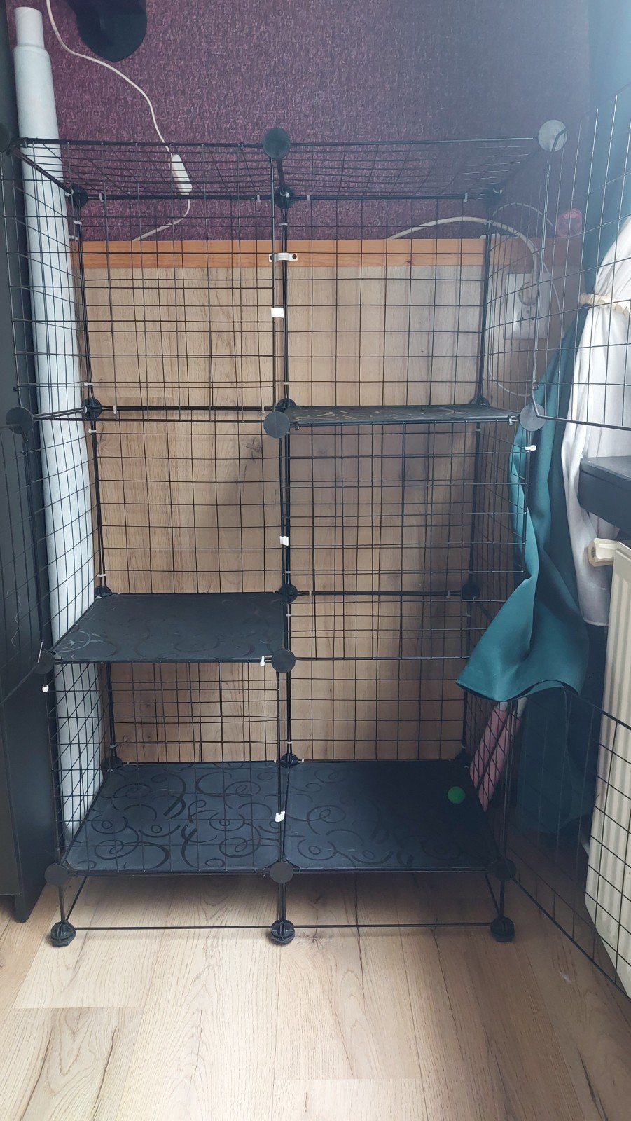 Kattenbench, Dieren en Toebehoren, Ophalen, 110 cm of meer, Kooi, Minder dan 60 cm