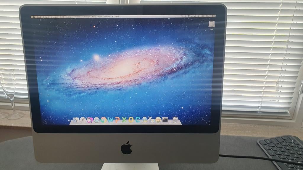 Apple iMac 20 inch - Goed onderhouden, Ophalen, Gebruikt, 20 inch, HDD