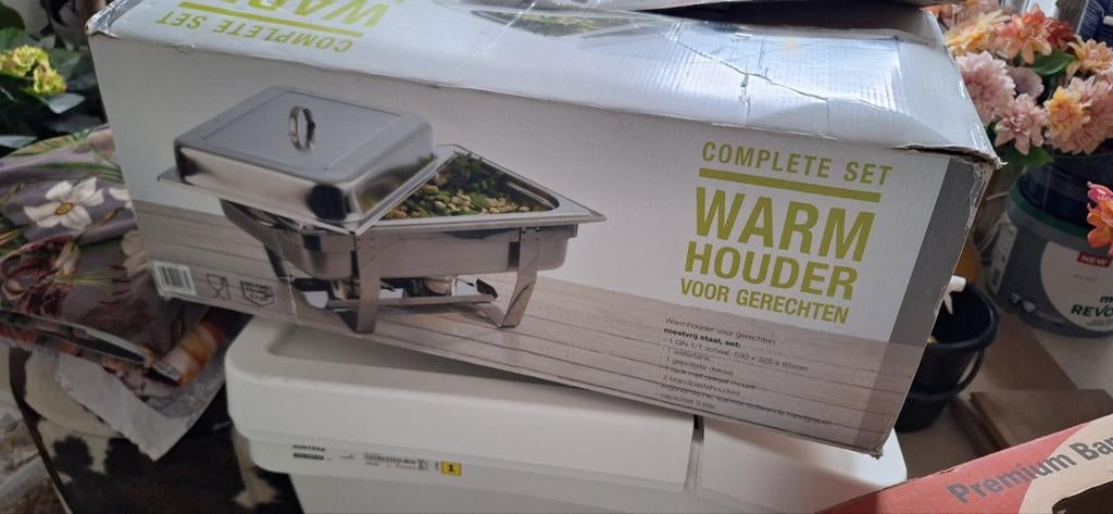 Grote au bain-marie complete set, Ophalen of Verzenden, Zo goed als nieuw