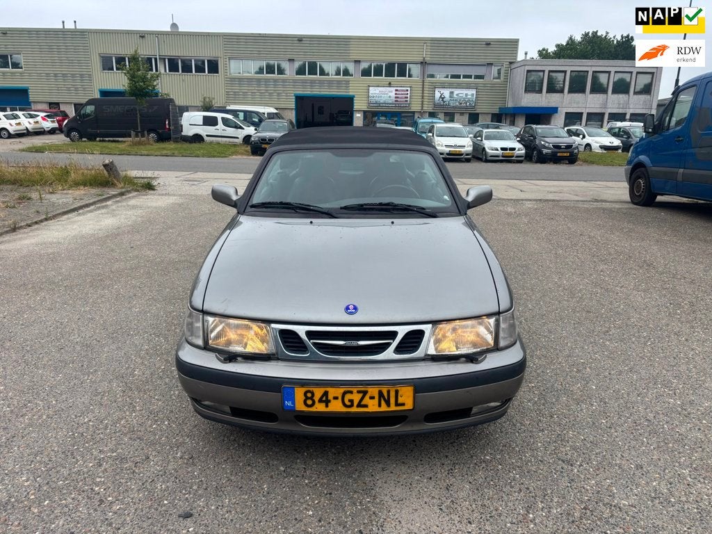 Saab 9-3 Cabrio 2.0t S, Auto's, Saab, Gebruikt, 4 cilinders, 4 stoelen, 1600 kg