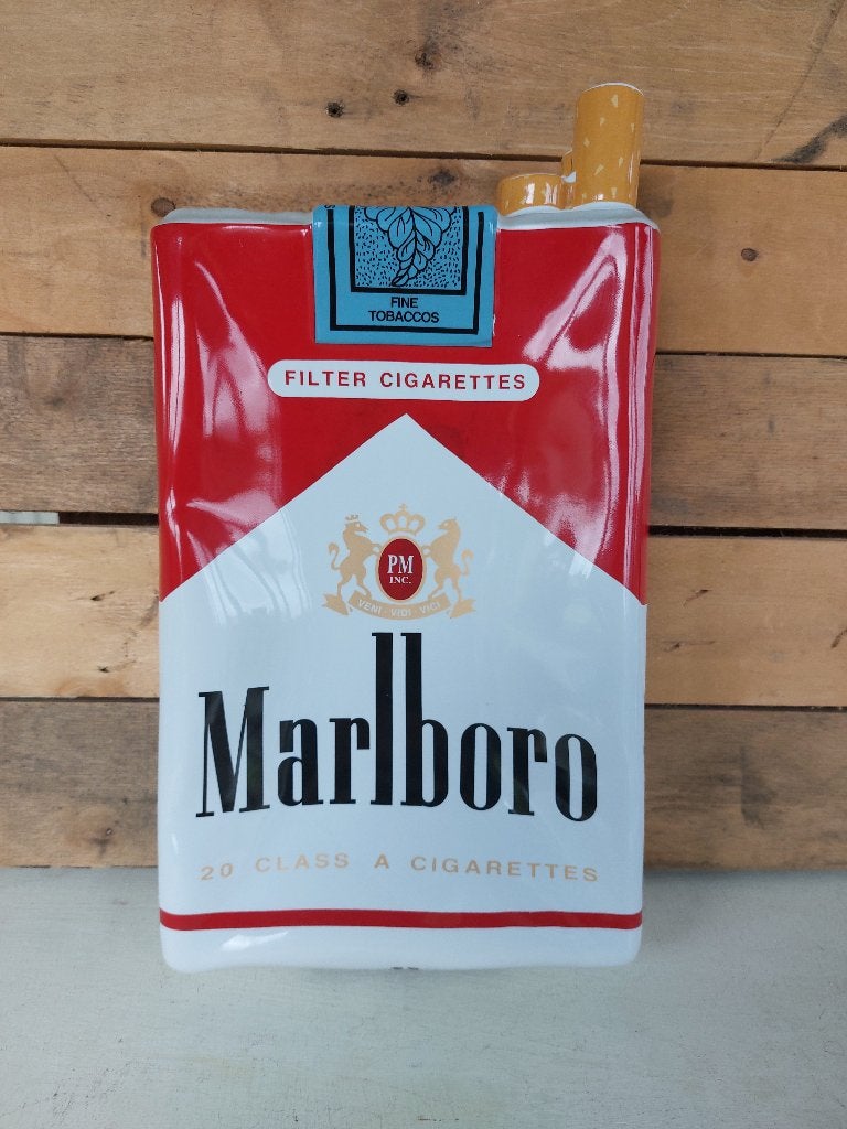 Marlboro asbak  //  geldschaal XXL, Ophalen of Verzenden, Zo goed als nieuw, Asbak