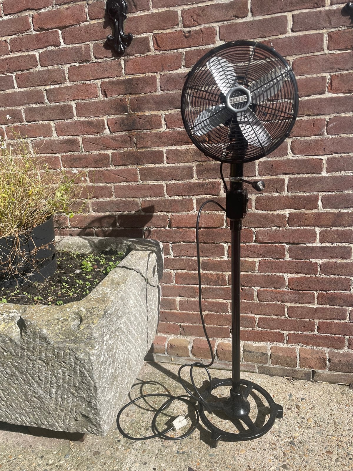 Antieke ventilator Cini ventilator vintage ventilator, Ophalen of Verzenden, Zo goed als nieuw, Tafelventilator