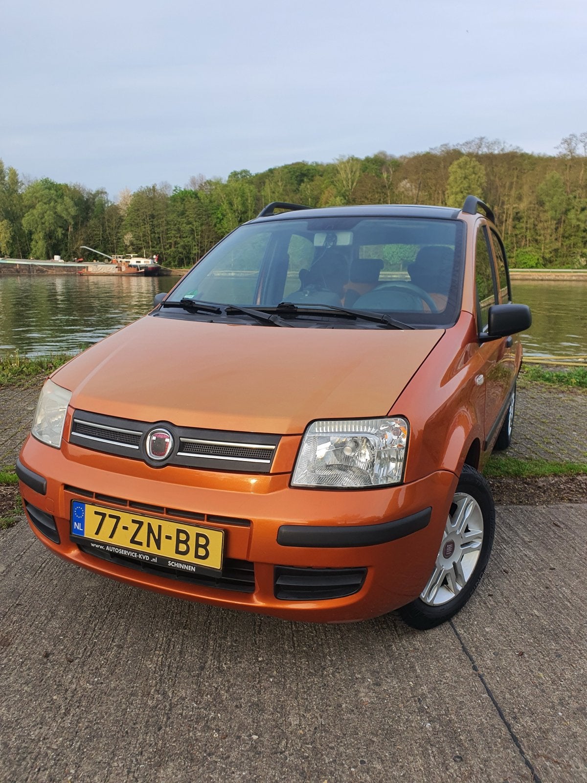 Fiat Panda 1.2 44KW 60PK 2008, Auto's, Fiat, Overige kleuren, Handgeschakeld, Particulier, 835 kg