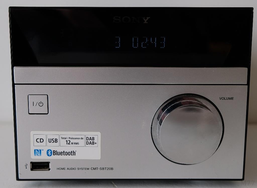 Sony HCD-SBT20B Micro Set (BT-USB-DAB), Audio, Tv en Foto, Stereo-sets, Ophalen of Verzenden, Tuner of Radio, Sony, Microset